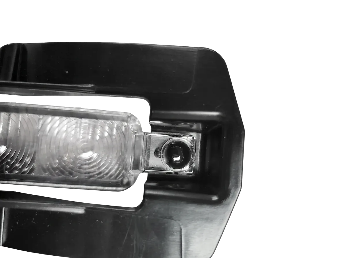 Clean formed heads off an impulse heat staking cycle